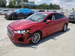 Ford Fusion SE salvage cars for sale: 2020 Ford Fusion SE