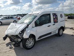 Salvage trucks for sale at West Palm Beach, FL auction: 2015 Ford Transit Connect XL