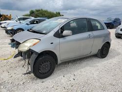 Salvage cars for sale at Taylor, TX auction: 2007 Toyota Yaris