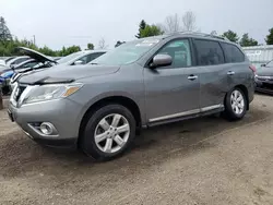 Nissan salvage cars for sale: 2016 Nissan Pathfinder S