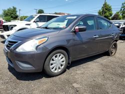 Salvage cars for sale at New Britain, CT auction: 2015 Nissan Versa S