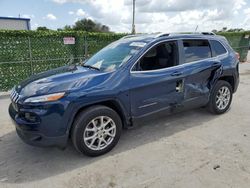 Jeep salvage cars for sale: 2018 Jeep Cherokee Latitude