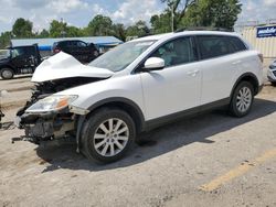 Salvage cars for sale at Wichita, KS auction: 2010 Mazda CX-9