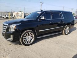 Cadillac Vehiculos salvage en venta: 2020 Cadillac Escalade ESV Luxury
