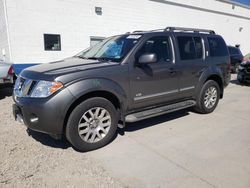 Salvage cars for sale at Farr West, UT auction: 2008 Nissan Pathfinder LE