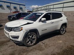 Salvage cars for sale at Albuquerque, NM auction: 2019 Jeep Compass Limited