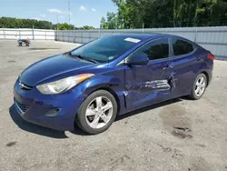 Salvage cars for sale at Dunn, NC auction: 2013 Hyundai Elantra GLS