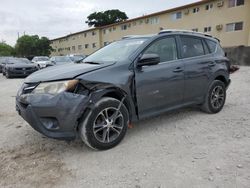 Salvage cars for sale at Opa Locka, FL auction: 2014 Toyota Rav4 LE