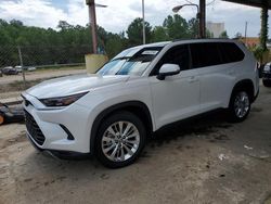 Toyota salvage cars for sale: 2024 Toyota Grand Highlander XLE