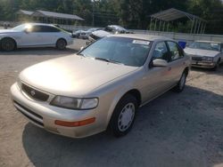 Salvage cars for sale at Savannah, GA auction: 1996 Nissan Maxima GLE