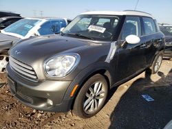 Carros dañados por inundaciones a la venta en subasta: 2014 Mini Cooper Countryman