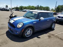 Salvage cars for sale at Denver, CO auction: 2007 Mini Cooper S