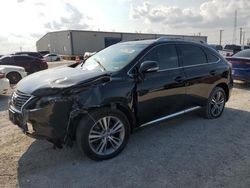 Salvage cars for sale at Haslet, TX auction: 2015 Lexus RX 350