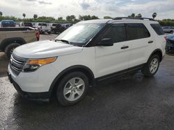 Vehiculos salvage en venta de Copart Mercedes, TX: 2014 Ford Explorer