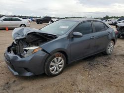 Toyota salvage cars for sale: 2015 Toyota Corolla L