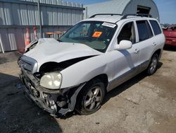 Salvage cars for sale at Wichita, KS auction: 2005 Hyundai Santa FE GLS