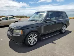 Land Rover Range Rover salvage cars for sale: 2011 Land Rover Range Rover HSE Luxury