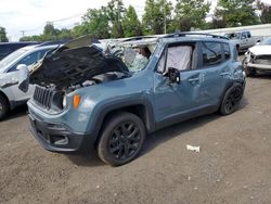 Salvage cars for sale at New Britain, CT auction: 2017 Jeep Renegade Latitude