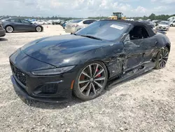 Salvage cars for sale at Houston, TX auction: 2024 Jaguar F-TYPE R75