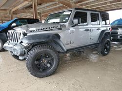 Jeep salvage cars for sale: 2018 Jeep Wrangler Unlimited Sport