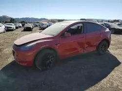 Salvage cars for sale at San Martin, CA auction: 2022 Tesla Model Y