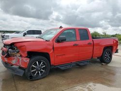 Salvage cars for sale at Grand Prairie, TX auction: 2017 Chevrolet Silverado K1500 Custom