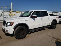 Salvage cars for sale at Dyer, IN auction: 2012 Ford F150 Supercrew