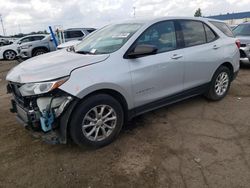 Salvage cars for sale at Woodhaven, MI auction: 2018 Chevrolet Equinox LS