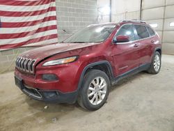 Jeep Grand Cherokee Vehiculos salvage en venta: 2014 Jeep Cherokee Limited