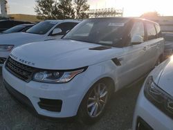 Land Rover salvage cars for sale: 2017 Land Rover Range Rover Sport SE