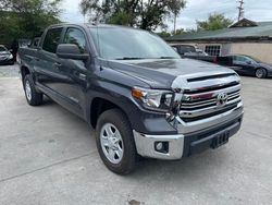 Toyota salvage cars for sale: 2018 Toyota Tundra Crewmax SR5