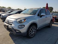 Salvage cars for sale at Sacramento, CA auction: 2016 Fiat 500X Trekking Plus