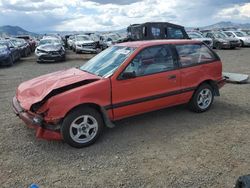 Salvage cars for sale at Helena, MT auction: 1989 Plymouth Colt GT