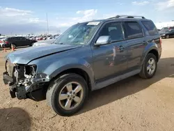 Ford Escape Vehiculos salvage en venta: 2012 Ford Escape Limited