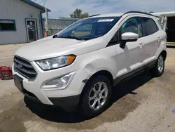 Salvage SUVs for sale at auction: 2018 Ford Ecosport SE