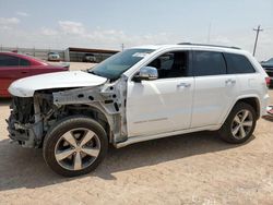 Jeep salvage cars for sale: 2014 Jeep Grand Cherokee Overland