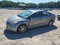 Salvage cars for sale at Charles City, VA auction: 2012 Hyundai Elantra GLS