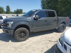 Salvage trucks for sale at Arlington, WA auction: 2016 Ford F150 Supercrew