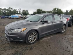 Ford salvage cars for sale: 2017 Ford Fusion SE