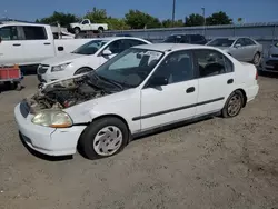 Salvage cars for sale at Sacramento, CA auction: 1997 Honda Civic LX