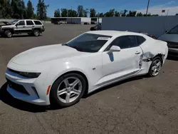 Chevrolet Camaro salvage cars for sale: 2016 Chevrolet Camaro LT