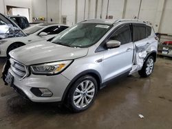 2017 Ford Escape Titanium en venta en Madisonville, TN