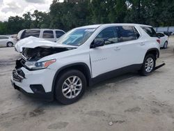 Salvage cars for sale at Orlando, FL auction: 2019 Chevrolet Traverse LS