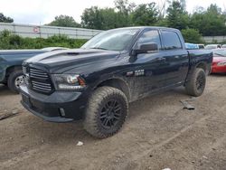 Salvage cars for sale from Copart Davison, MI: 2013 Dodge RAM 1500 Sport