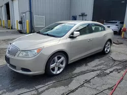 Salvage cars for sale at Savannah, GA auction: 2010 Buick Lacrosse CX