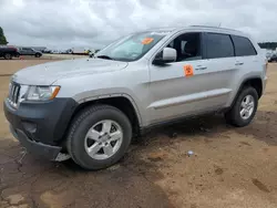 Salvage cars for sale at Longview, TX auction: 2012 Jeep Grand Cherokee Laredo