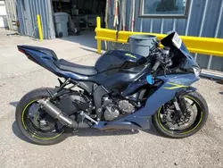 Salvage motorcycles for sale at Wichita, KS auction: 2022 Kawasaki ZX636 K