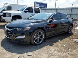 Chevrolet salvage cars for sale: 2022 Chevrolet Malibu LT