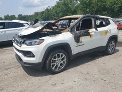 Jeep salvage cars for sale: 2022 Jeep Compass Latitude LUX