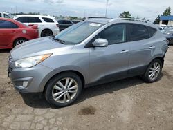 Salvage cars for sale from Copart Woodhaven, MI: 2010 Hyundai Tucson GLS